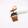 Boba Cup Bag Charms - Large (Brown)