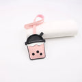 Boba Cup Bag Charms - Large (Pink)