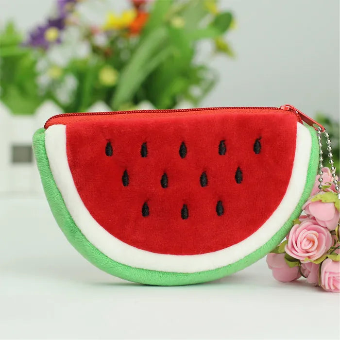 Watermelon Coin Purse (Red)