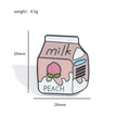 Milk Box Pin (Peach)