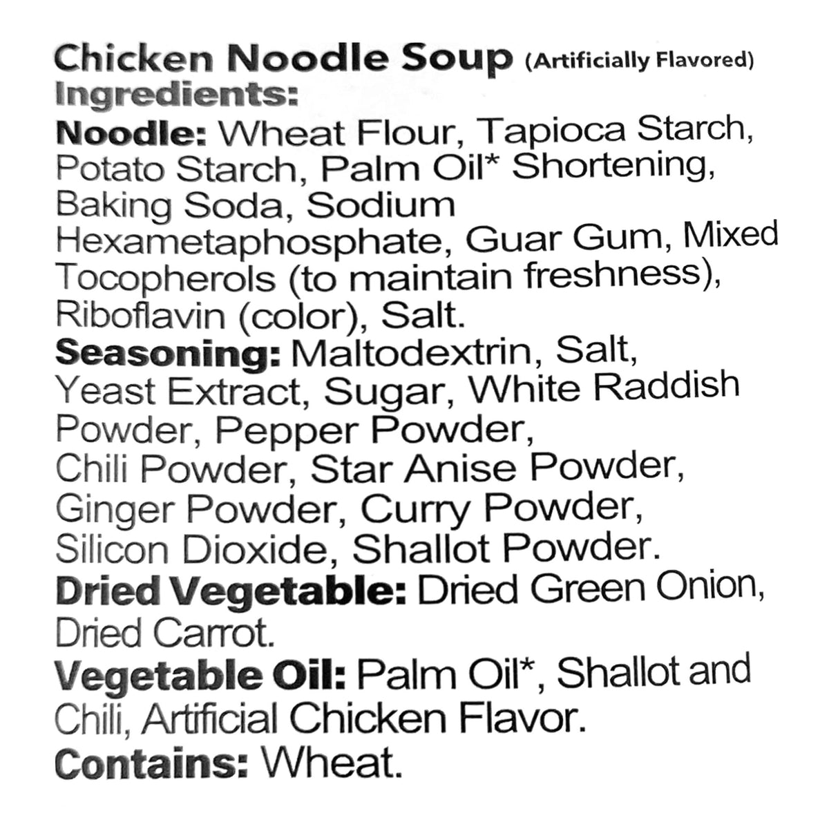 Hello Kitty Chicken Noodle Soup 2.29oz (Vietnam)