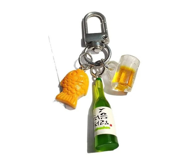 Mini Snack Keychain Trio