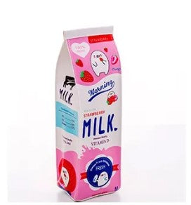 Milk Box Pencil Case 20x5.5x5cm (Pink)