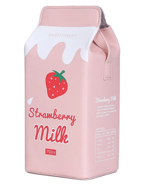 Strawberry Milk Crossbody Bag
