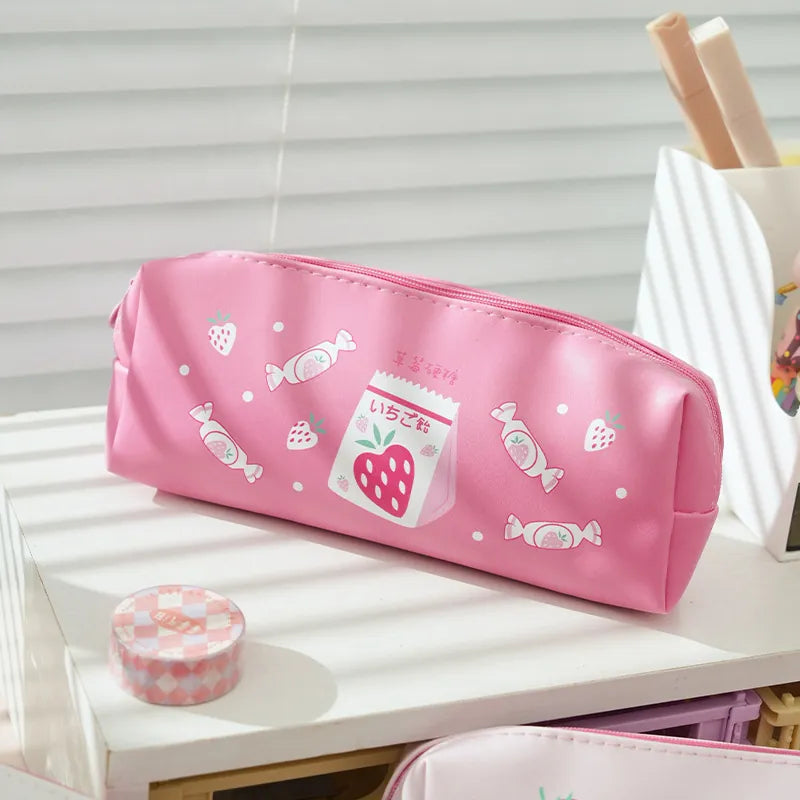 Stationery Bag (Strawberry Candies)