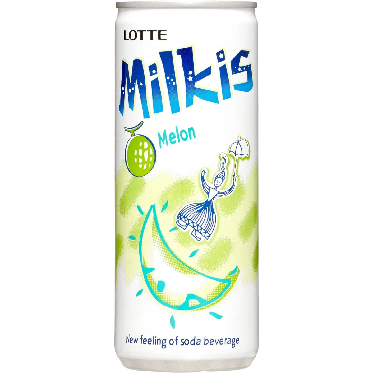 Lotte Milkis Melon (Korea) 8.45 fl oz